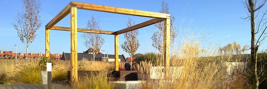 ogród kątów prostych, Bielany Wrocławskie